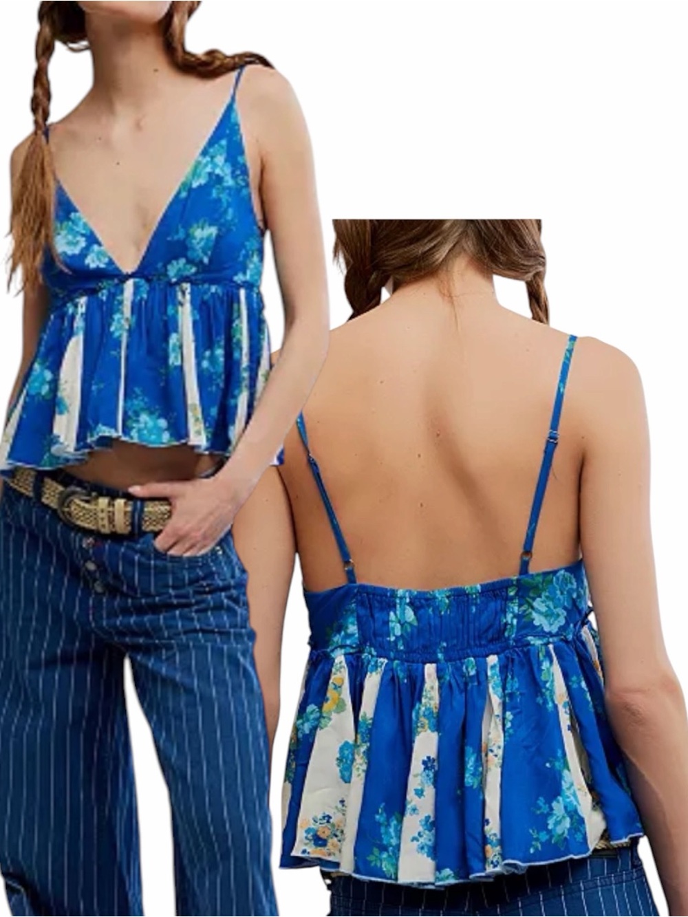 Tillie v neck tank
